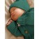Cap with lapel Children's Amarobaby Pure Love Tot, size 46-48 cm, green color