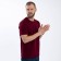 T -shirt SL BASIC, 50, burgundy