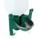 Pinocchio bowl for poultry, hinged, 2 l, metal, plastic, mix