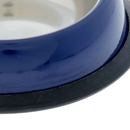 A bowl with a non -slip base is rounded color, 230 ml, blue-1