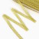 Board braid, with gold along the edge, 1.5 cm, 50 m each