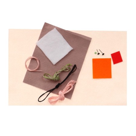 Set for creating a textile toy "Bunny Bonya"-2