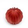 Figure candle "Faced ball", 6.5x6.5 cm, red
