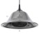 Bayerlux lamp Elvira 1he27 chrome 30x30x12cm