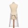 Apron shade snowflakes gold 70*80 cm, 100% p/e