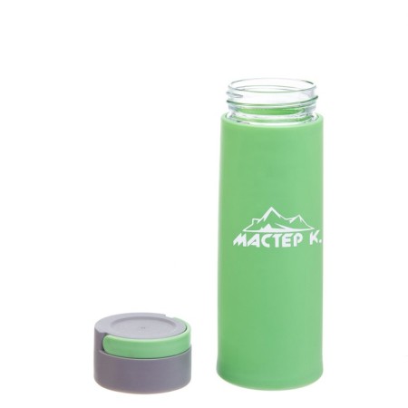 Water bottle, 400 ml, "Master K", glass-1