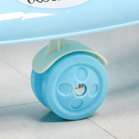 Fly walkers, blue/blue mix, 7 wheels, music, light-2