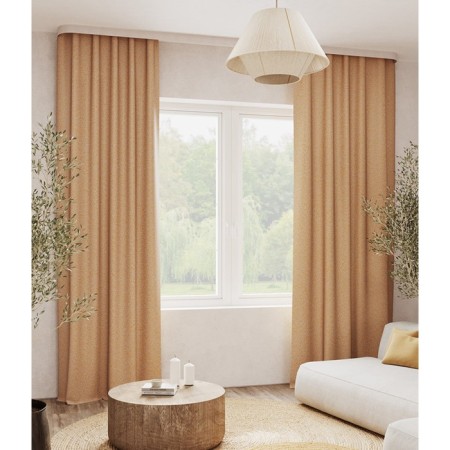 Curtain "Prestige", size 150x260 cm, color amber