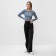 Jeans insulated female, gray color, size 25 (40/42)