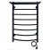 Electric towel "Sanprise" Classic P8, 500x800 mm, universal, black