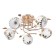 Adele chandelier 5x40W E27 Gold Model: 2612361