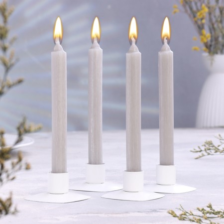 Set of executive candles, 4 pcs, 1.8x17.5 cm, 5 hours