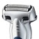 Panasonic ES-SL41-S520 electric shock, grid, 7600 rpm, +trimmer, silver-blue