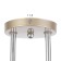 Lamp ceiling Sollar 52x25x26, 2x60W E27, gold, chrome