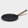 Pan -cast cast -iron magma, d = 24 cm, h = 1.5 cm, wooden handle