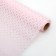 Laminated felt with perforation "Flowerers", pink, 57 cm x 5 m