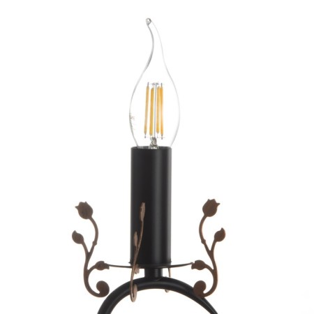 Sandra chandelier 3XE14 40W black and gold 51x51x52-110 cm Bayerlux-8