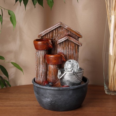 Alaz fountain houses, 28x16 cm (with backlight)