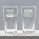 Gift set of beer glasses "Man"
