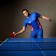 Set for table tennis Boshika Control 10: 2 rackets, 3 goals, 1.5 mm sponge, conical handle
