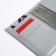 TEXTURA passport cover, gray color
