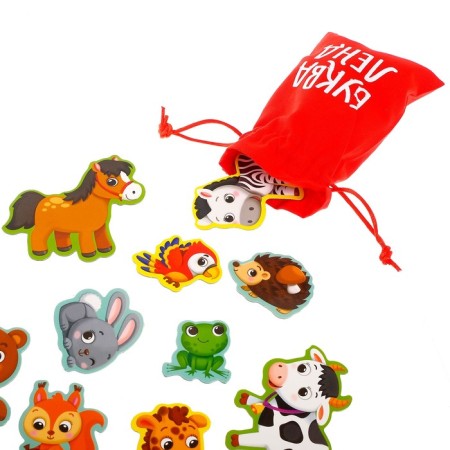 Magnetic book-toy "Animal World", 8 p.-7