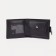 Male purse for magnet, for bills, for cards, for coins, dark brown color