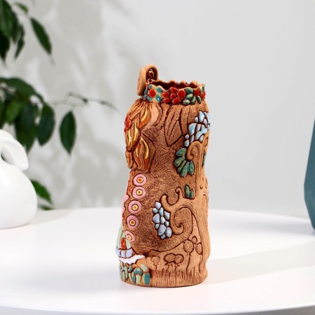 Souvenir Ceramics "Girl with Bunny" (Vase) Light H = 23.5cm V = 1l-3