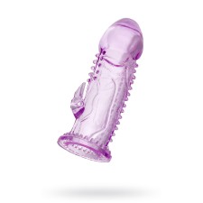 Toyfa, TPE, purple penis nozzle, 13.5 cm