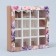 Box for sweets, confectionery packaging, 16 cells, “most tender” 17.7 x 17.7 x 3.8 cm