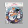 Disposable paper plate "Ghost", 18 cm, set 6 pcs.