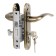 Cut Lockland RD002, with a pen, 3 keys, bronze color