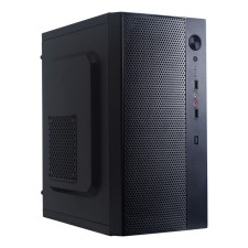 Корпус Accord Entry ACC-242B черный без БП mATX 1x80mm 2xUSB2.0 audio