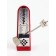 Mechanical Metron Music Life 3.5 x 5 x 11 cm red
