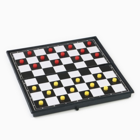 Chess, checkers, backgammon, board games, set 3 in 1, 19 x 19 cm-8