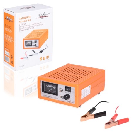 Charger 0-12A 12V, ammeter, manual adjustment, puls., 3 modes 14.8/16/19V 5304