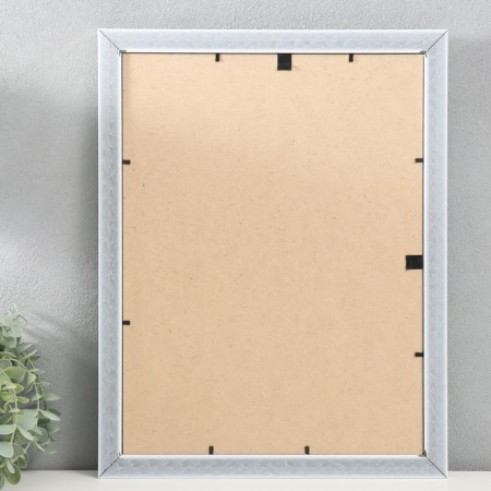 Photo frame Plastic "Mira" 30x40 cm white (plastic screen)-3