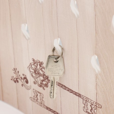 Key closed "ship" 26.5x31.5 cm white-3