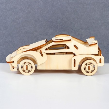 3D model of wooden miracle-brown "Sportser"-1