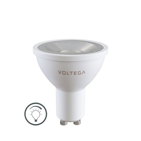 Voltega 7108, 6W, 5x5x5.6 cm, GU10, 600LM, 2800K, matte color-1
