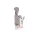 Soft toy Gulliver Dinosaurus "Gray", 27 cm