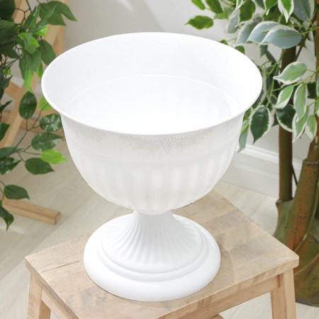 Street Kashpo "Angara", 12 l, white color-1