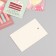 Cardboard "Happy Birthday", pastel, set of 10 pcs (5 types) 4x6 cm