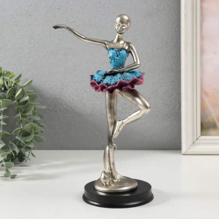 Polystone souvenir "Ballerina in the blue pack" 25x14x9 cm