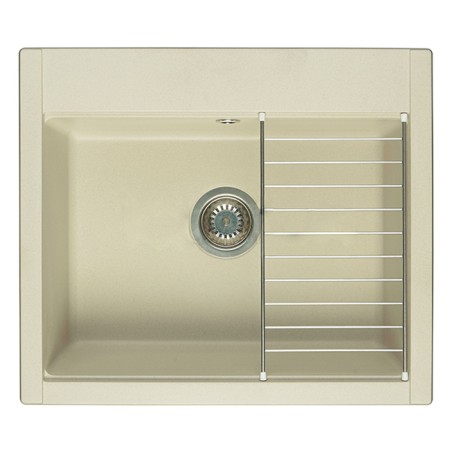 Kitchen sink "Delia 60", pearl color-1