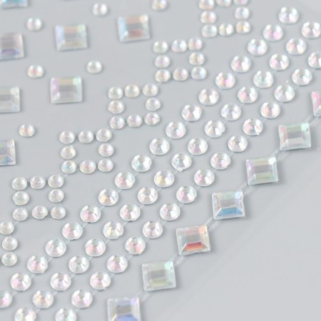 Sticker Plastic RhMBA "ROMBA, Squares, circles" 10.5x16 cm-2