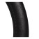 Braid on the steering wheel, smooth skin, black, 37-39 cm