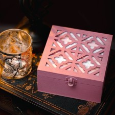 Tainted tange Arya Home, 300 g, size 30x30 cm, 6 pcs, white, pink color