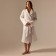 Welfare Women's bathrobe SL Home: Basic "Blanc de Blanc", size XL, 100% cotton, 300 g/m2