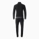 Male costume (sweatshirt and trousers), black color, size 50
